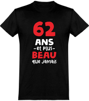  T shirt homme 62 ans et plus beau