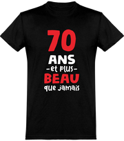  T shirt homme 70 ans et plus beau