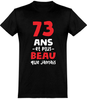  T shirt homme 73 ans et plus beau