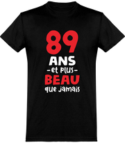  T shirt homme 89 ans et plus beau