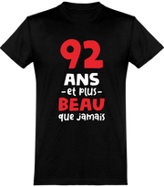  T shirt homme 92 ans et plus beau