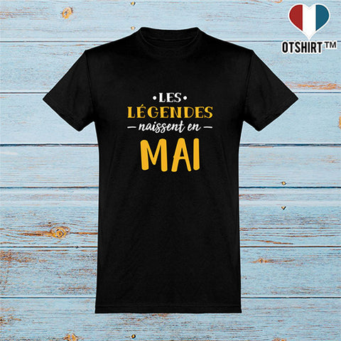  T shirt homme légende de mai