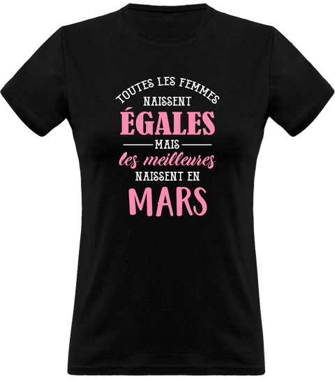 T shirt femme les meilleures mars