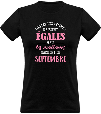T shirt femme les meilleures septembre