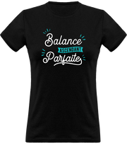 T shirt femme balance ascendant parfaite