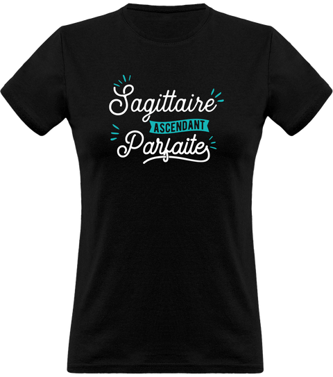 T shirt femme sagittaire ascendant parfaite