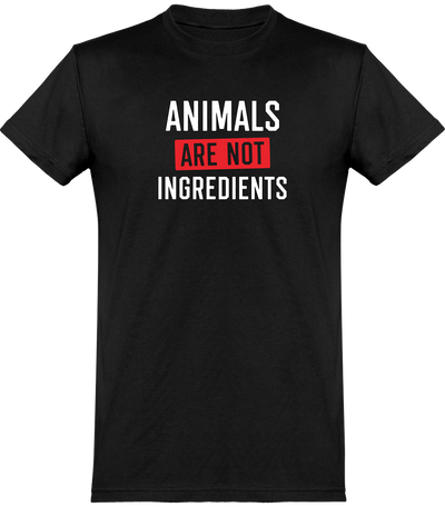 T shirt homme animals are not
