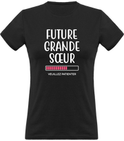 T shirt femme future grande soeur