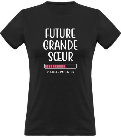 T shirt femme future grande soeur