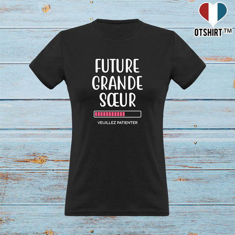 T shirt femme future grande soeur