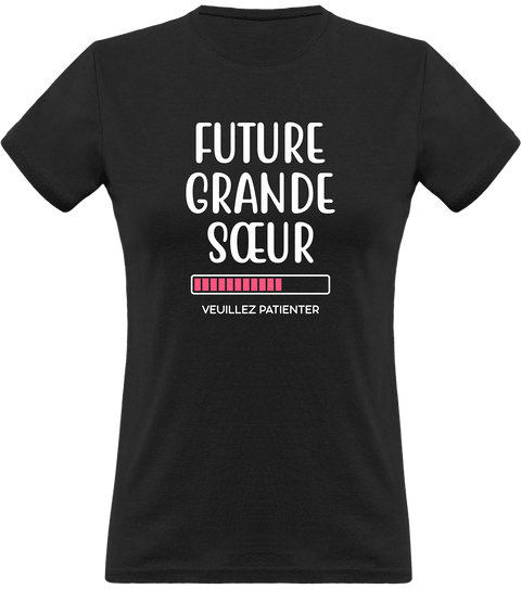 T shirt femme future grande soeur