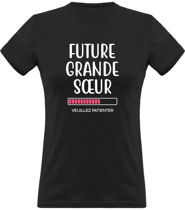 T shirt femme future grande soeur