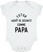 Body bébé Futur agent de sécurité comme papa