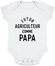 Body bébé Futur agriculteur comme papa