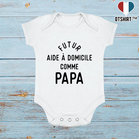 Body bébé Futur aide à domicile comme papa