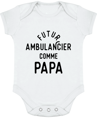 Body bébé Futur ambulancier comme papa