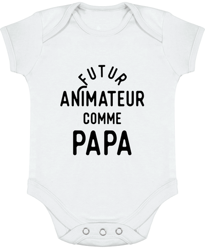 Body bébé Futur animateur comme papa