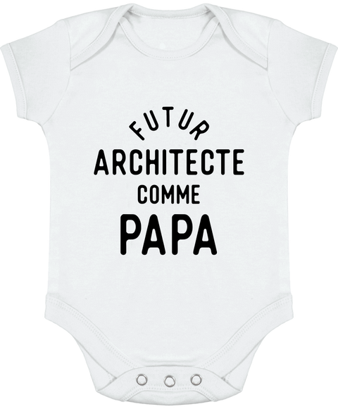 Body bébé Futur architecte comme papa