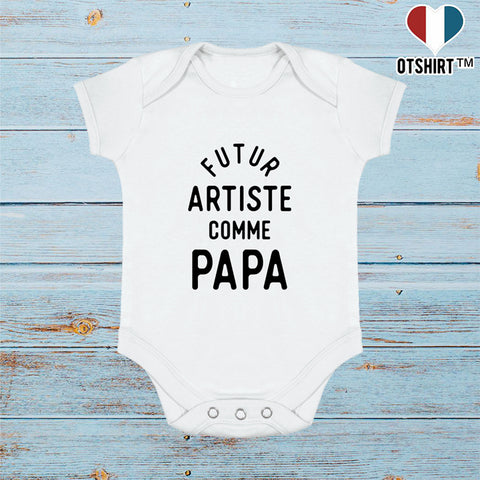 Body bébé Futur artiste comme papa