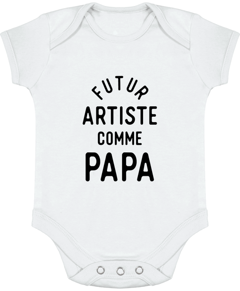 Body bébé Futur artiste comme papa