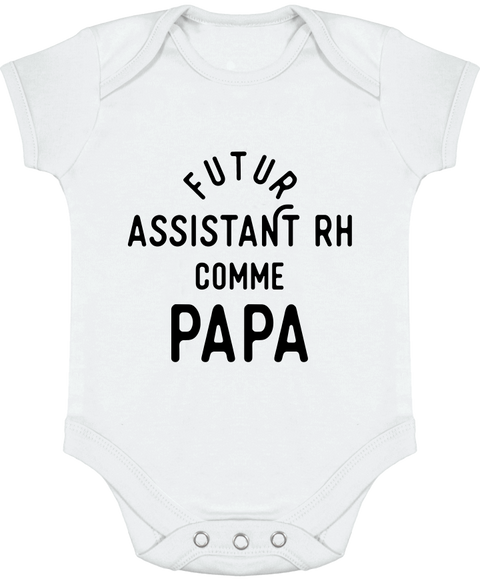 Body bébé Futur assistant RH comme papa