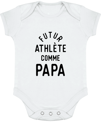 Body bébé Futur athlète comme papa