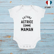 Body bébé Future actrice comme maman