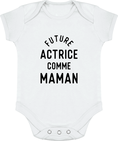Body bébé Future actrice comme maman