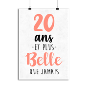 Affiche 20 ans et plus belle que jamais