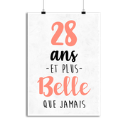 Affiche 28 ans et plus belle que jamais