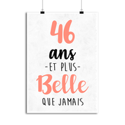 Affiche 46 ans et plus belle que jamais