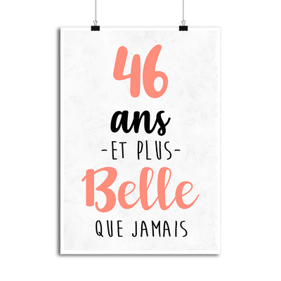 Affiche 46 ans et plus belle que jamais