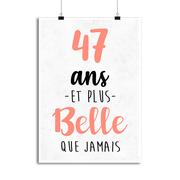 Affiche 47 ans et plus belle que jamais