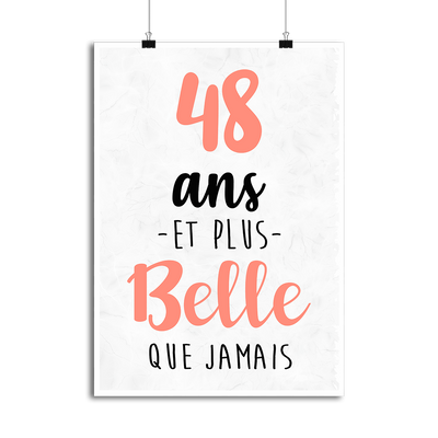Affiche 48 ans et plus belle que jamais