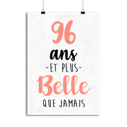 Affiche 96 ans et plus belle que jamais