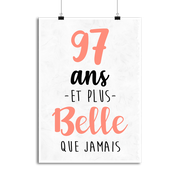 Affiche 97 ans et plus belle que jamais