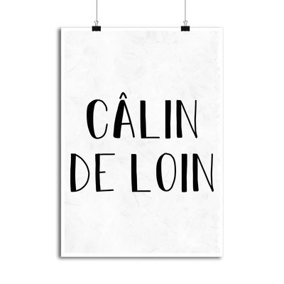 Affiche Calin de loin