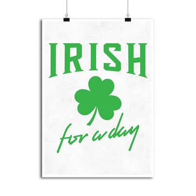 Affiche Irish for a day