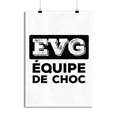Affiche équipe de choc