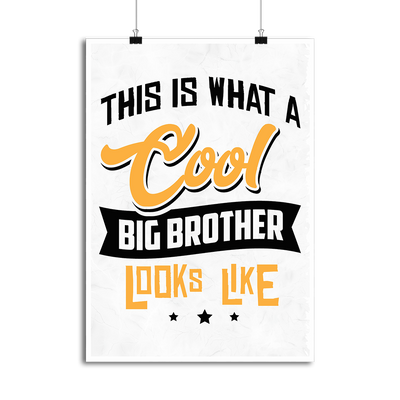 Affiche a cool big brother