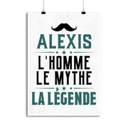 Affiche alexis l'homme le mythe la légende