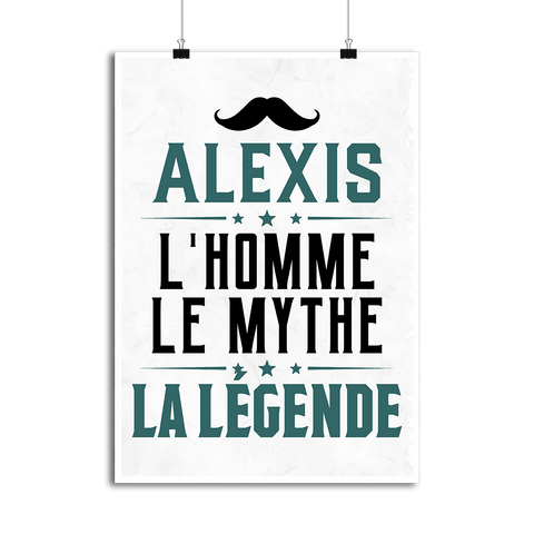 Affiche alexis l'homme le mythe la légende