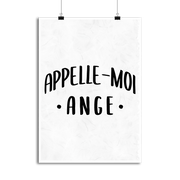 Affiche appelle moi ange