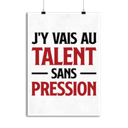 Affiche au talent