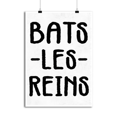 Affiche bats les reins