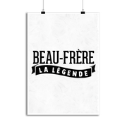 Affiche beau-frère la légende