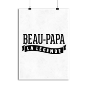 Affiche beau-papa la légende