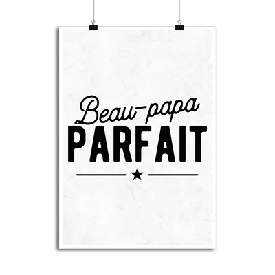 Affiche beau-papa parfait