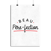 Affiche beau père-fection