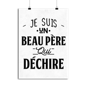 Affiche beau père qui déchire 3